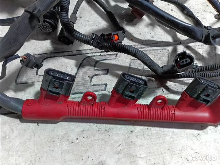 Проводка двс Audi A6 C6 3.0 caja 2010