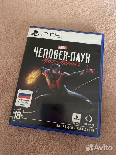 Человек - паук Майлз Моралес для ps5