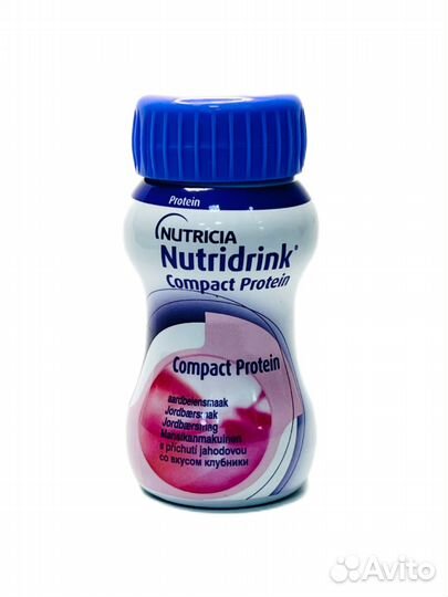 Nutridrink Смесь питательная, клубника 125 мл