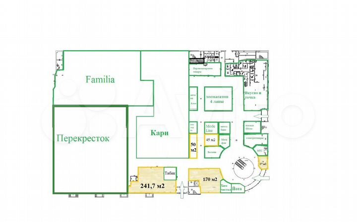 Торговая площадь, 242 м²