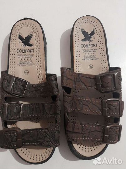 Шлепанцы мужские новые 41,42,43,44 размер