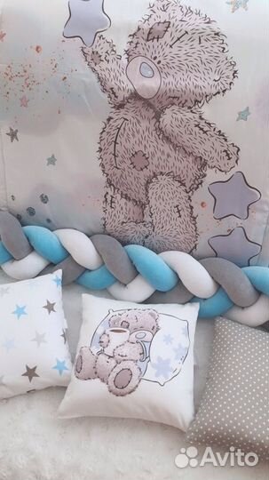 Бортик-коса в кроватку