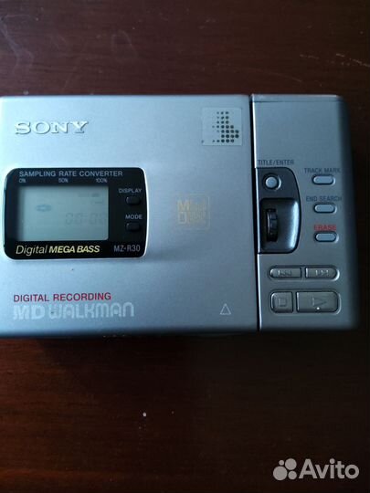 Портативный пишущий плеер sony MZ-R30