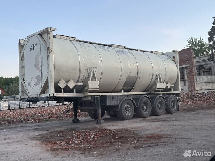 Полуприцеп химическая цистерна Desot OPC-3AT-38-98SSR, 2001