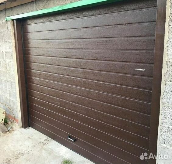 Секционные гаражные ворота