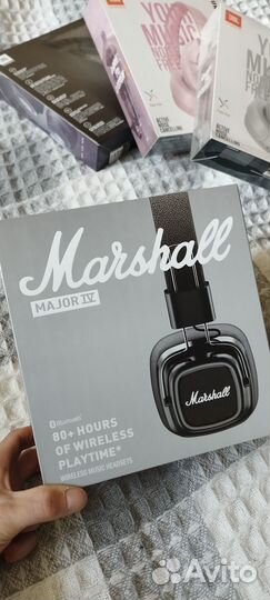 Беспроводные наушники Marshall
