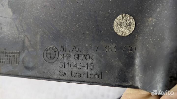 51757363730 Защита днища BMW 5 G30/G31