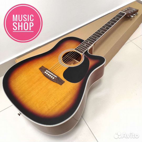Гитара акустическая новая Homage