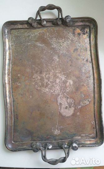 Поднос старинный А.Качъ