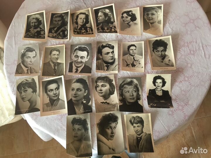 Фотооткрытки актеров СССР