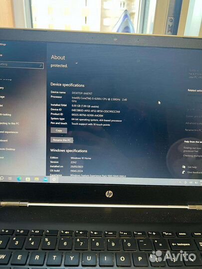 Ноутбук hp Pavilion