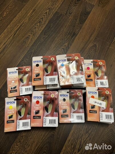 Картриджи Epson T0870 T0871 T0872 T0873 T0874
