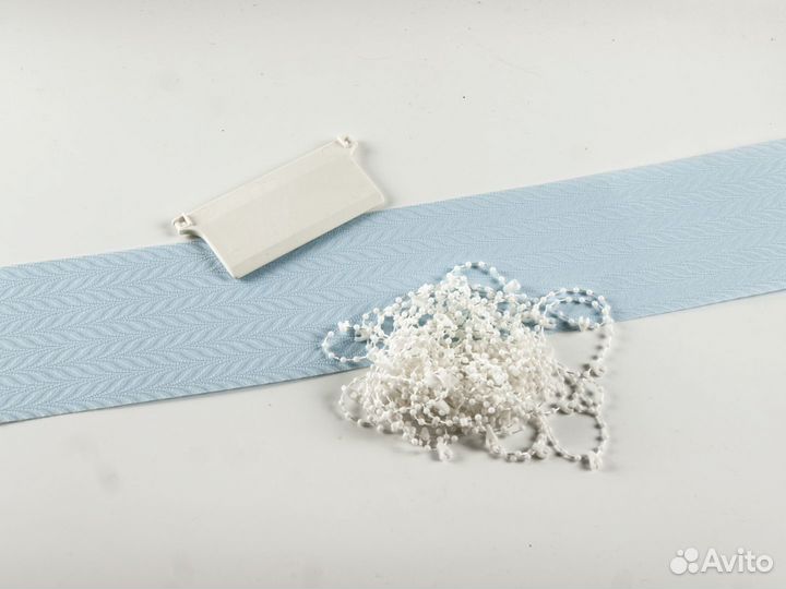 Ламели для жалюзи голубые 