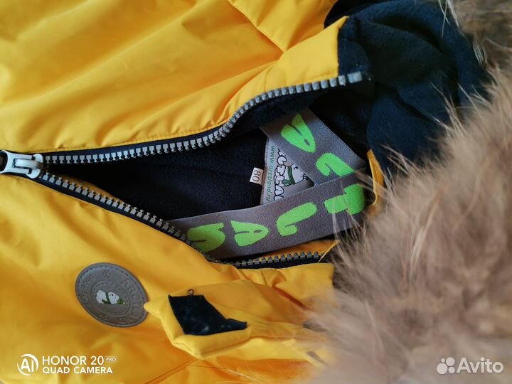 Детский зимний комбинезон на мальчика