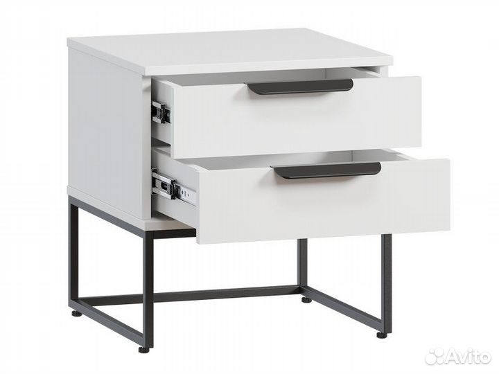 Тумба прикроватная Этчер-1 White