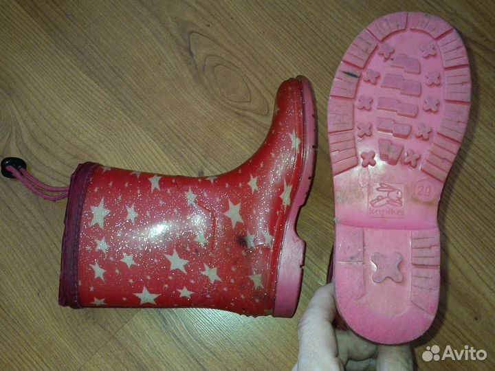 Детские резиновые сапоги 29 размер