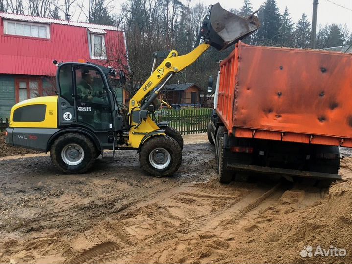 Песок строительный