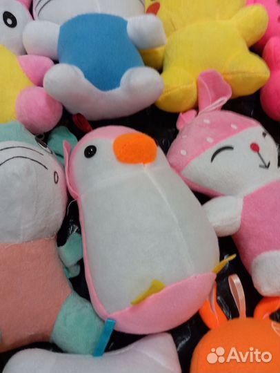 Мягкая игрушка микс 70 штук хватайка