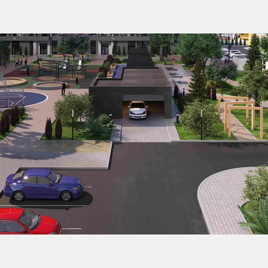 3-к. квартира, 95,5 м², 11/16 эт.