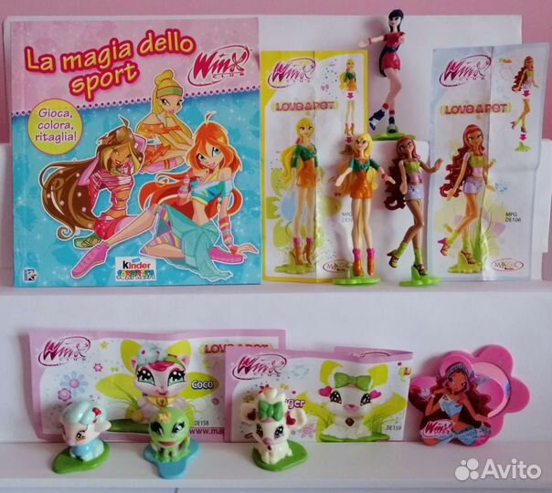 Киндер винкс. Kitty. Феи ландрин