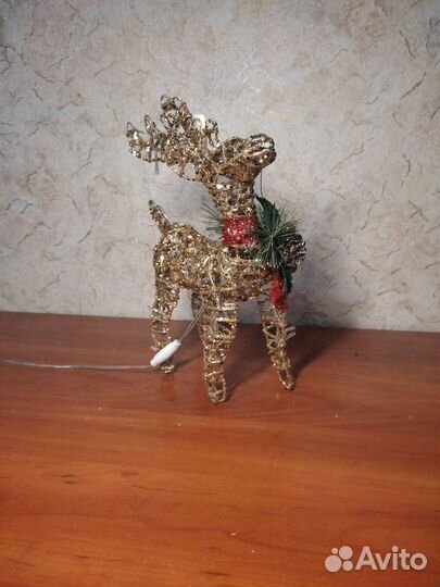 Подарок новогодний (оленёнок)