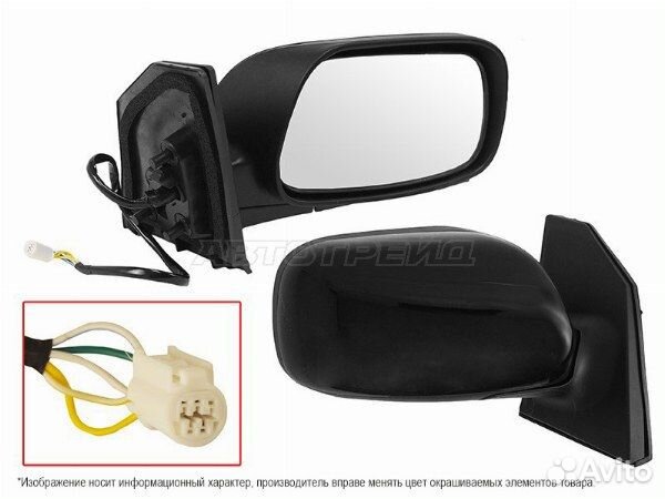 Зеркало toyota allex, toyota corolla, toyota corolla 00-06 #ZE12#, toyota corolla fielder, toyota co
