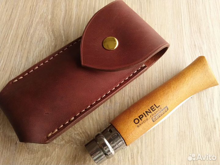 Кожаный чехол для Opinel #10 #12
