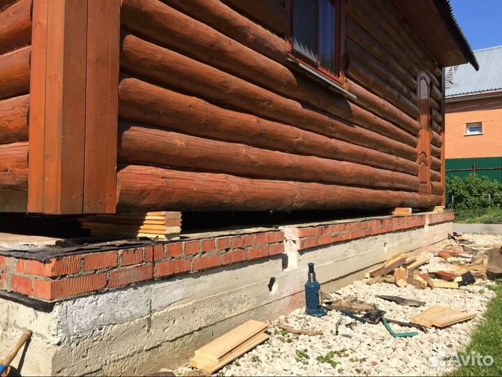 Подъем Дома, замена венцов, кровли, полы