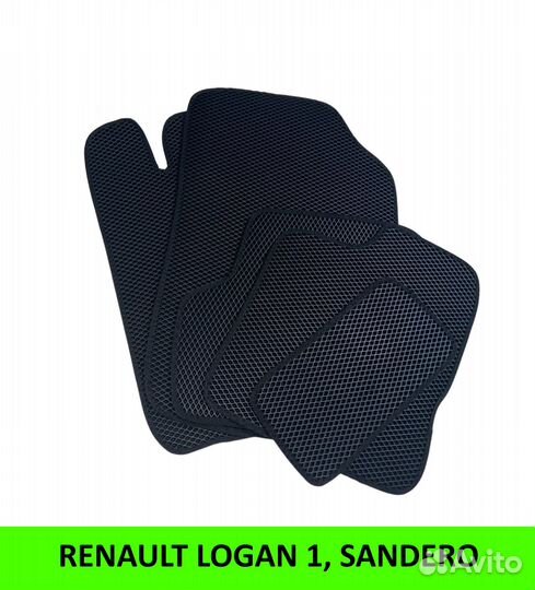 EVA-коврики Renault Logan 1/Sandero