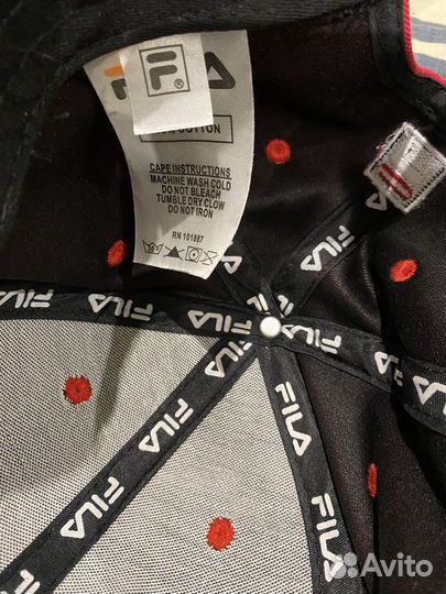 Бейсболка fila