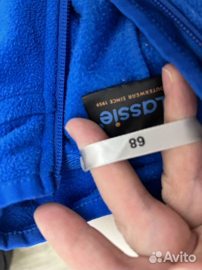 Комбинезон поддева Lassie флис 68 74