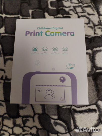 Детский фотоаппарат моментальной печати