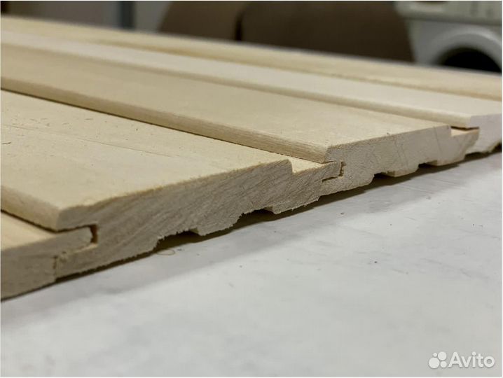 Вагонка из липы для сауны, сорт экстра