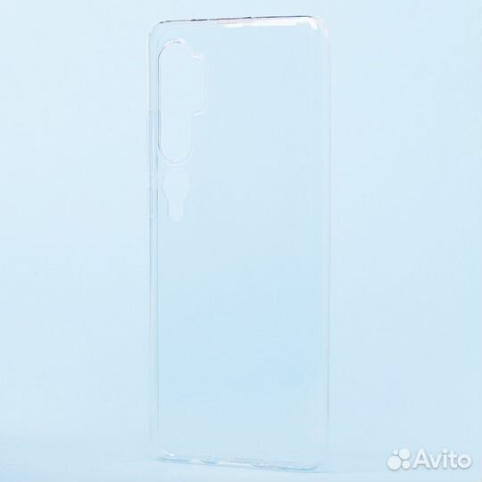 Чехол Ultra Slim для Xiaomi Mi Note 10 прозрачный