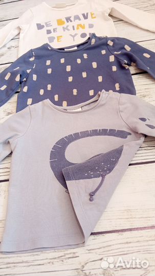 Комплект лонгсливов next 3-6мес