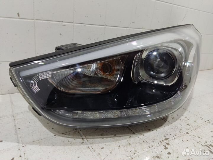 Фара галоген с дхо передняя левая Hyundai Ix35