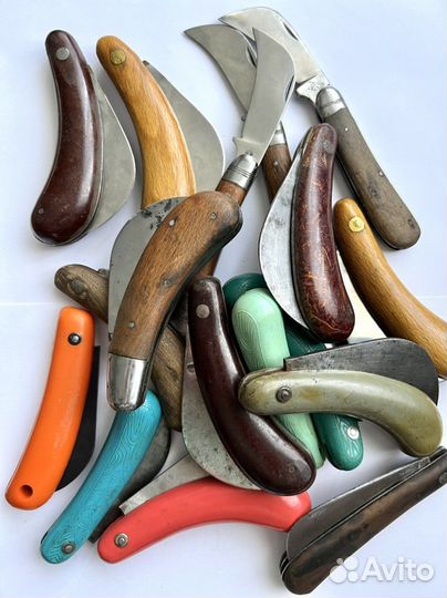 Ножи складные СССР, садовые