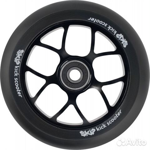 Колесо skip WHL12 110x24mm черный Sev488