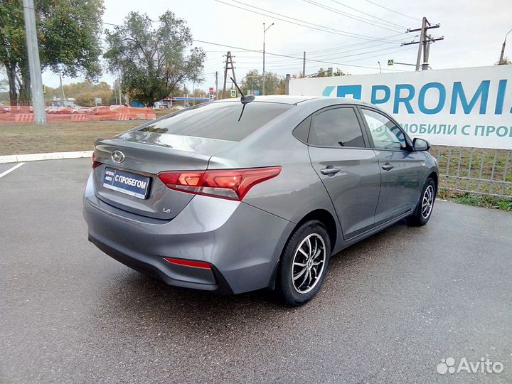 Hyundai Solaris 1.6 МТ, 2018, 71 000 км