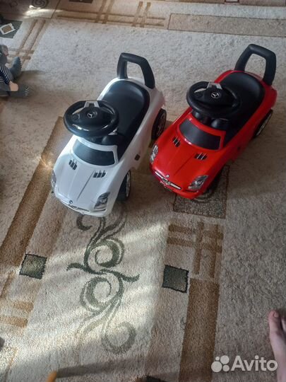 Детская машинка каталка mercedes