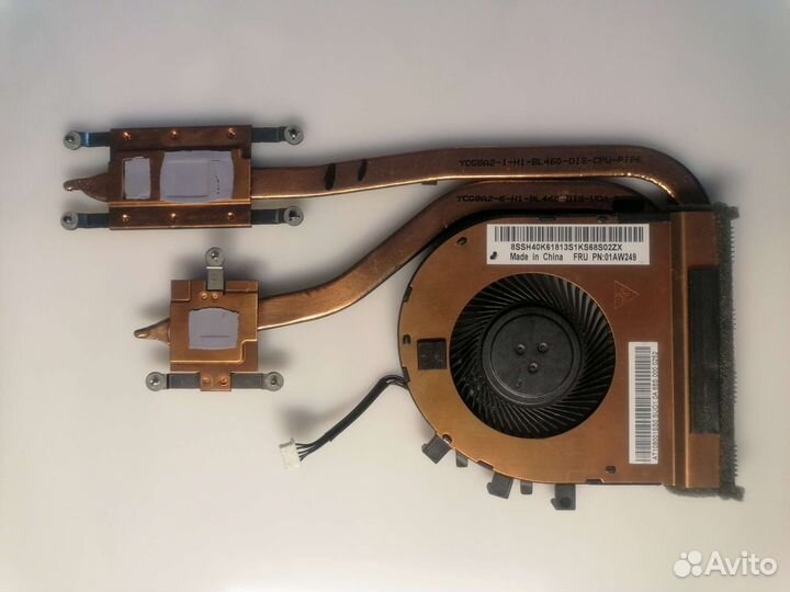 Кулер для ноутбука lenovo l450, l460, l470