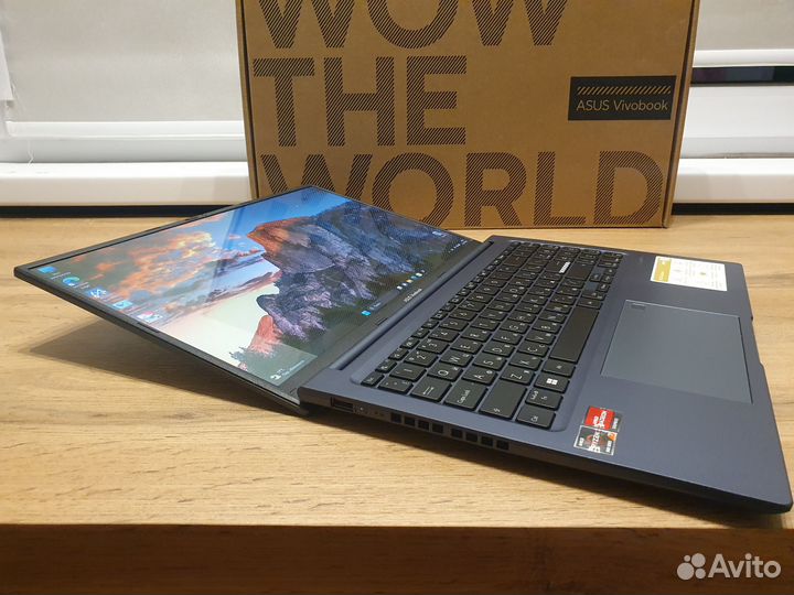 Мощнейший Asus Vivobook 15x oled ryzen 5800h/16gb