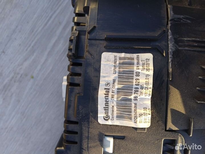 Панель приборов citroen c4 b7 АКПП 2012 г