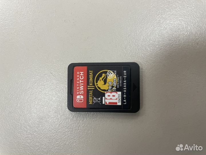 Картридж nintendo mortal kombat 11
