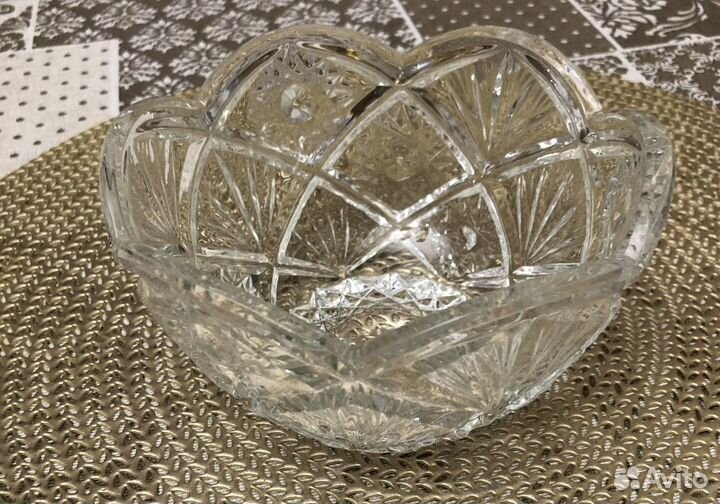 Хрустальная ваза Богемия