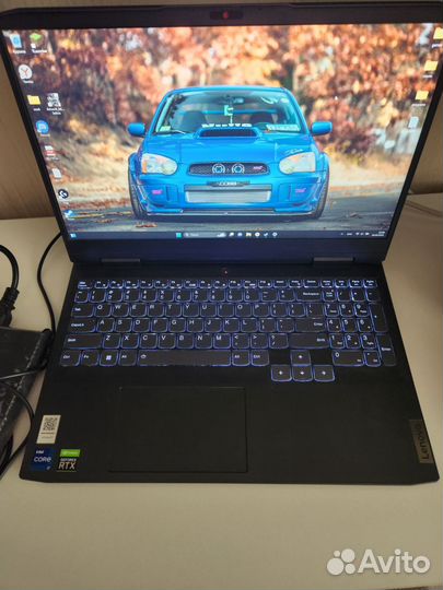 Игровой ноутбук Lenovo ideapad gaming RTX3050TI