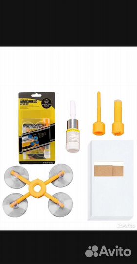 Набор для ремонта сколов и трещин стекол