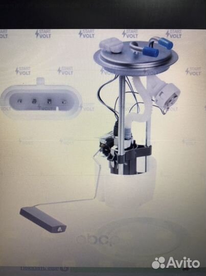 Модуль топливного насоса на Газ/газель с двигателе