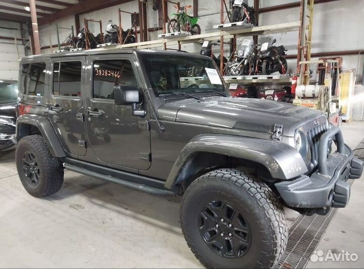 Запчасти на Jeep Wrangler 2016