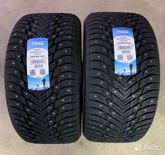 Nokian Tyres Hakkapeliitta 10p SUV 275/45 R20 и 305/40 R20 112T